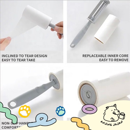 Lint Roller | Roll Pembersih Debu | Sticky Roll | Pembersih Bulu Halus