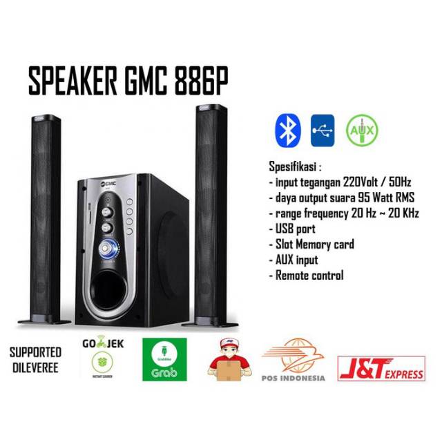 Salon speaker GMC kode 886P Original GMC