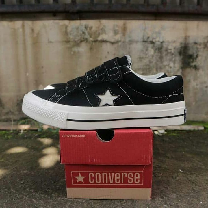 HIGH QUALITY (SUEDE) CONVERSE ONE STAR V3(VELCRO)