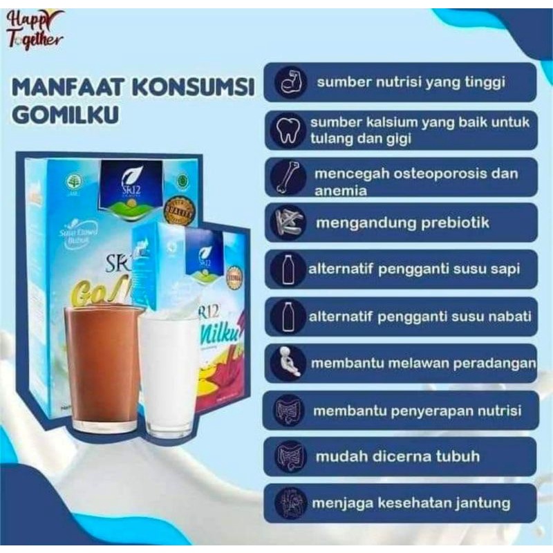 

Go Milku, Susu Kambing etawa SR 12