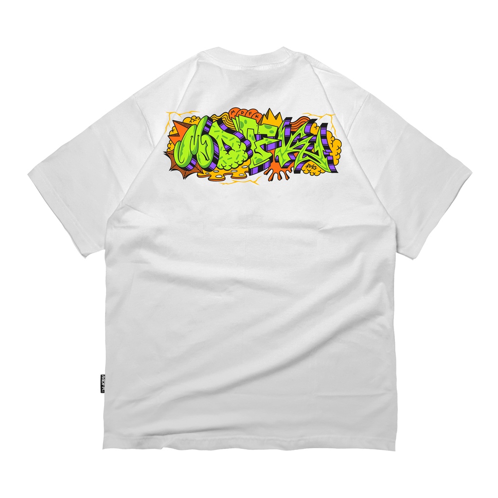 MDFK GRAFFITI SERIES TSHIRT BY NDES (WHITE)