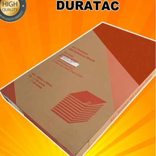 GRAB INSTANT - DURATAC Sticker Vinyl PP Film Digital Print Laser Toner