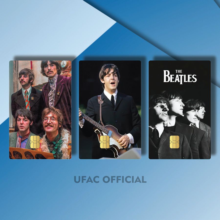 GARSKIN KTP AESTHETIC THE BEATLES COVER ALBUM PHOTO HVYHZ/BAFAL/ GARSKIN KARTU AESTHETIC COVER PHOTO