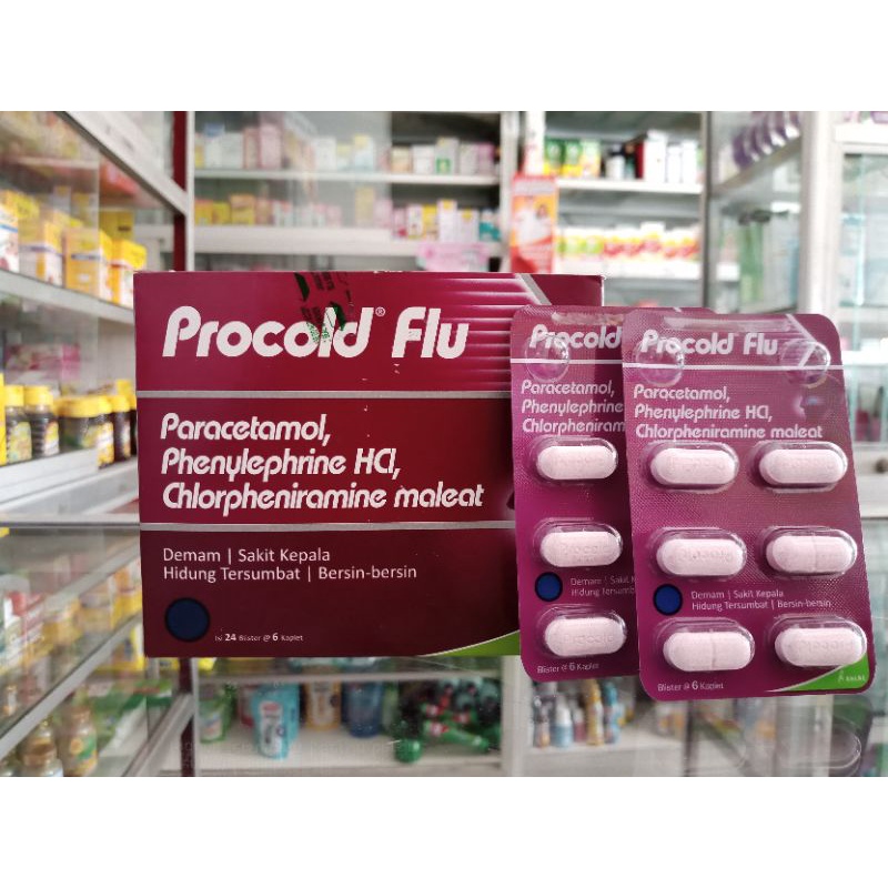 PROCOLD FLU 1 STRIP @6 KAPLET - ED 09/2024