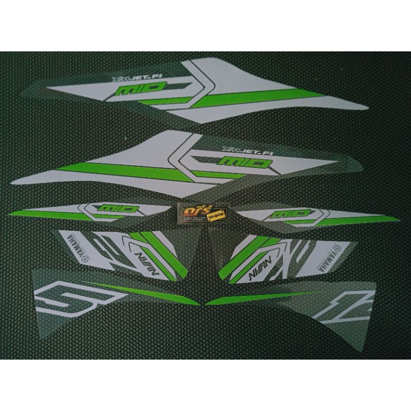 Striping Transparan Mio M3 Transparan custom