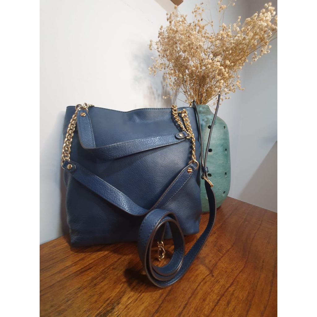 Preloved Michael Kors MK Chain Rantai tote Bag