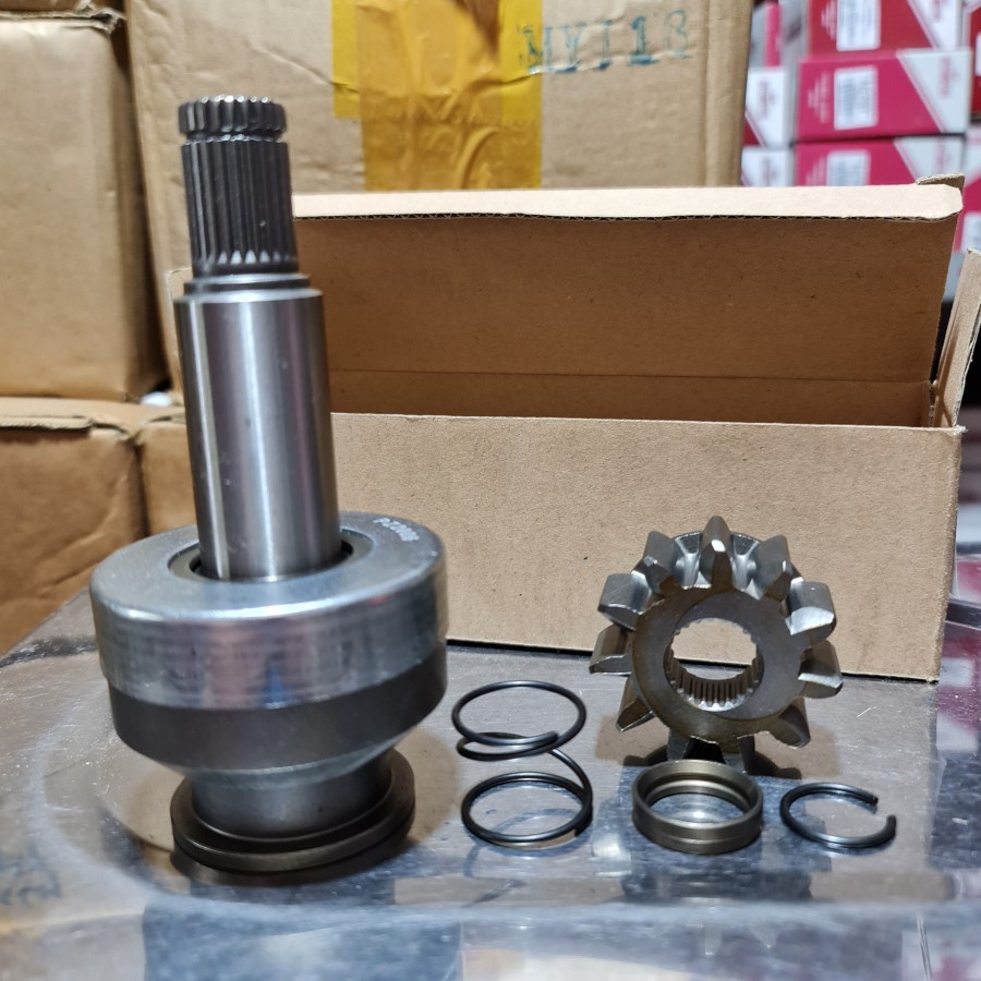 Bendix Starter Super Great 6d24 komplit plus gigi dan kit 11T