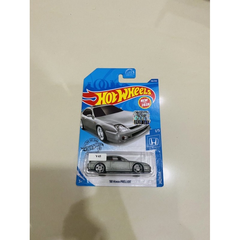 Hotwheels Honda Prelude Silver Factory Sealed FS 2020