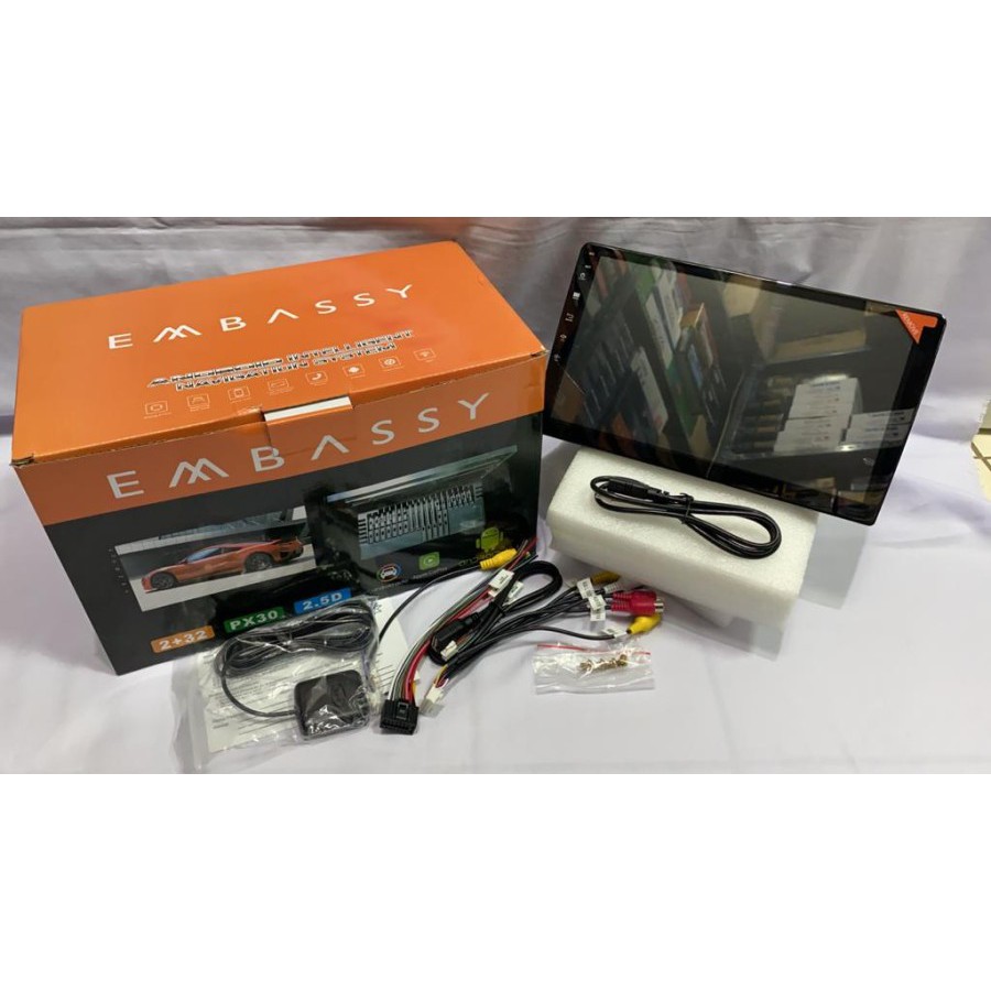 Headunit Singledin Android Embassy 10 Inch 2GB/32GB Murah Dan Bagus