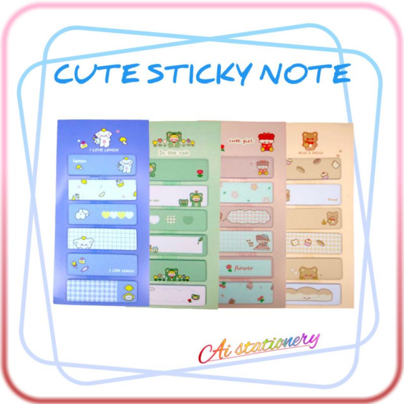 

Ai's - Cute Sticky note
