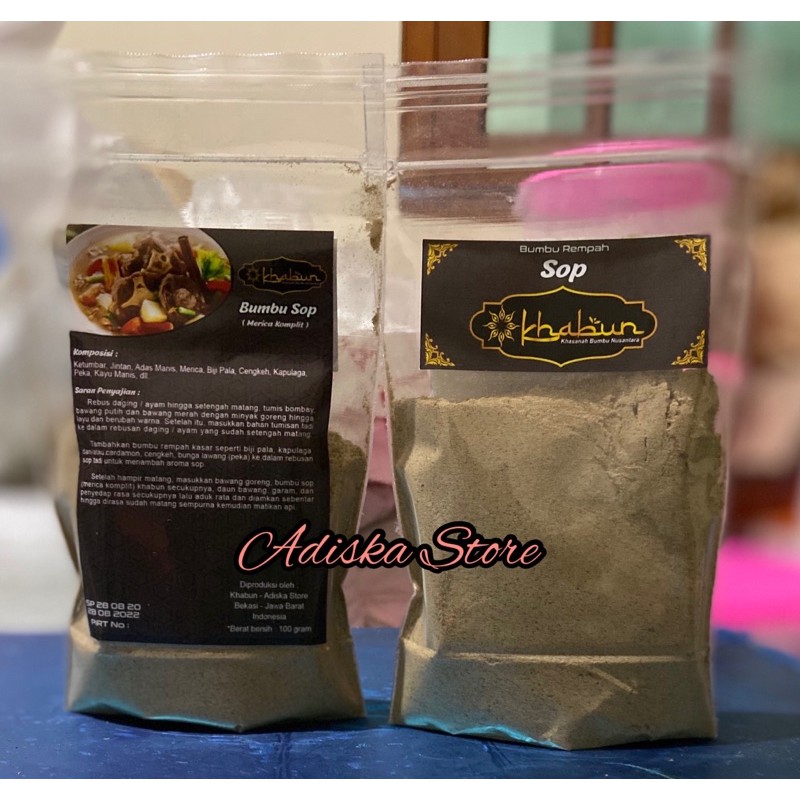 

Bumbu Sop Khabun (Merica / lada komplit serbaguna) 100 gr