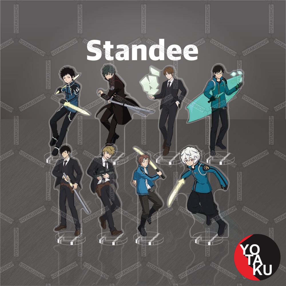 Standee Besar Figure Anime Akrilik World Trigger STB13801 YOTAKUSHOP