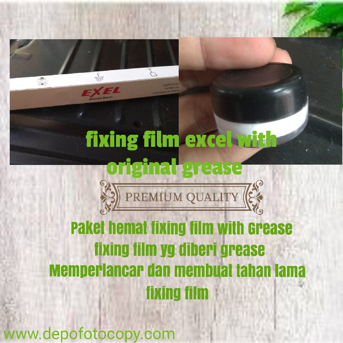mesin fotocopy fixing film grease pelumas silicone 3045 3245 4570