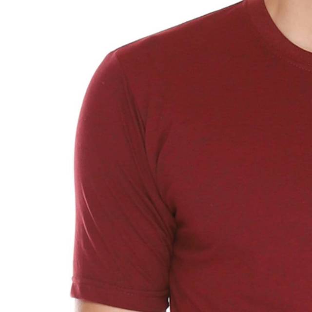 KAOS POLOS COMBED 30S (MAROON)