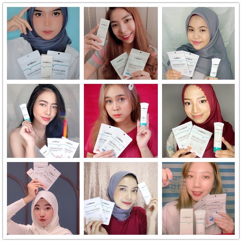 LANBENA Acne Pimple Patch Masker Treatment Stiker Jerawat Wajah Komedo Skincare Eliminate Redness In Korea