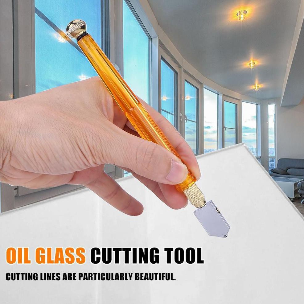 

PISAU CUTTER POTONG KACA DAN KERAMIK - OIL GLASS CUTTER TOOL