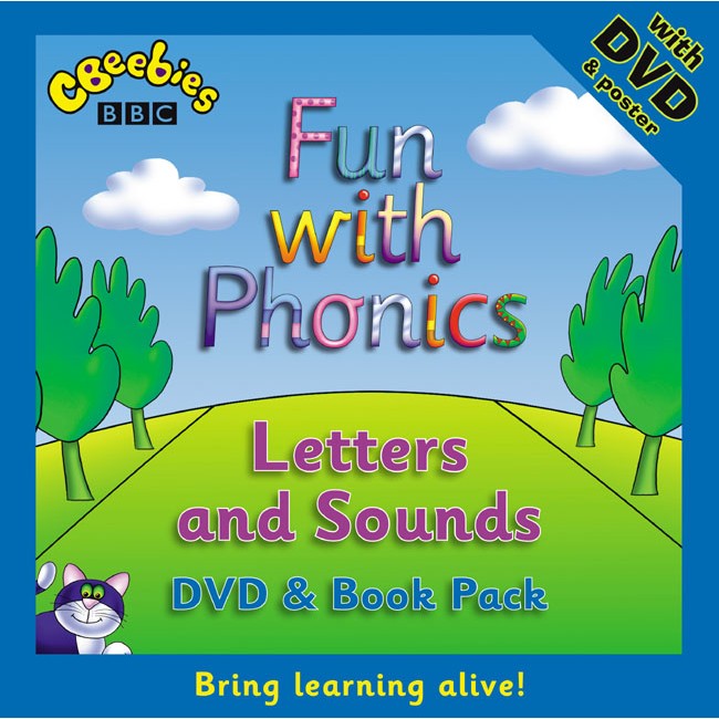DVD Fun With Phonics Letters And Sounds Dari BBC Bgs Utk Bljr Inggri