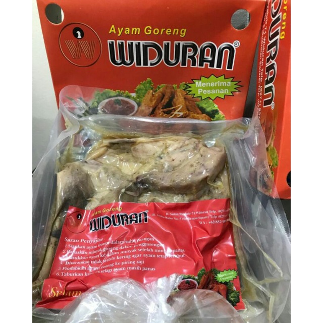 

Ayam Goreng Widuran Frozen [Non Halal]