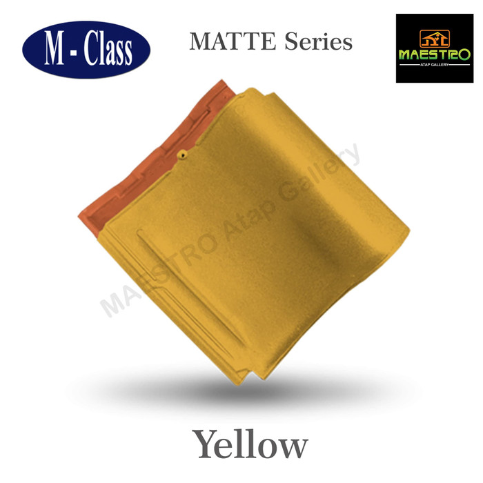 M-CLASS Genteng Keramik Matte Yellow