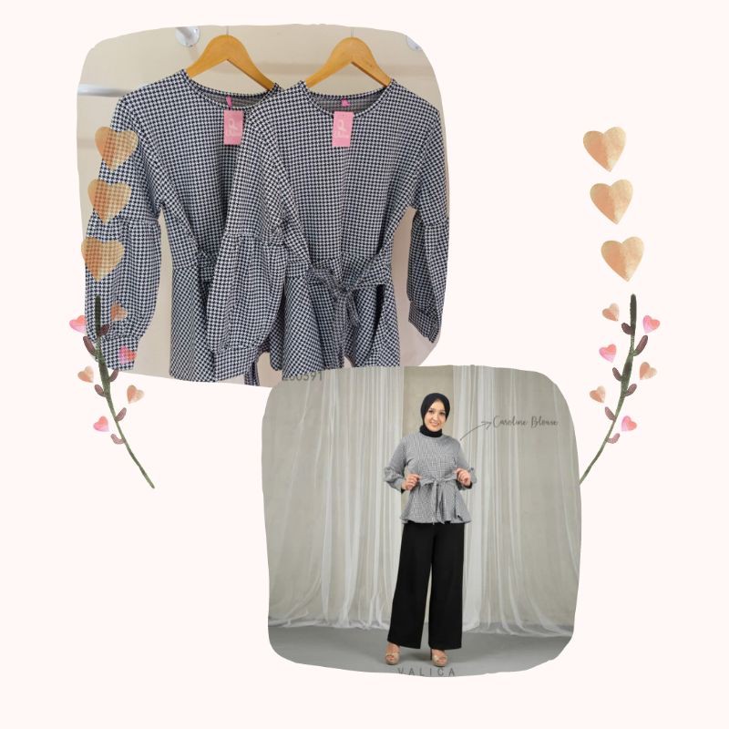 LENKA MONOKROM BLOUSE