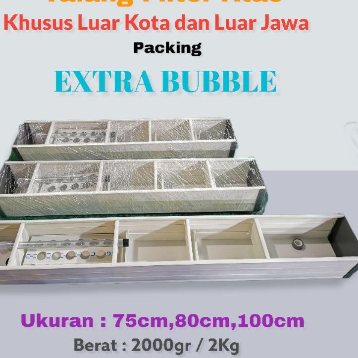 Berkualitas Filter Talang / Talang Filter 75-100Cm / Filter Talang Aquarium / Box Filter Aquarium 