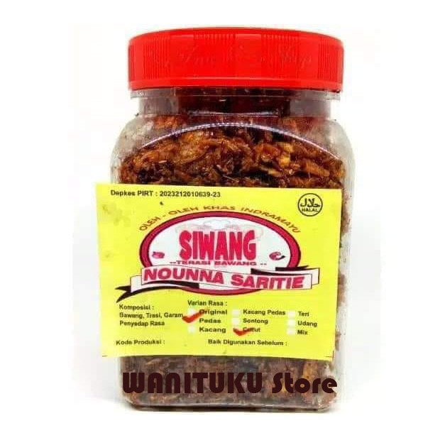 

SIWANG Nouna Saritie (terasi bawang) Original kemasan toples 170gr