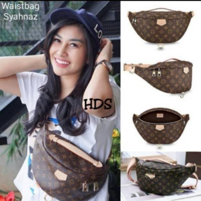 READY Shoulder Bag Tas WAISTBAG Selempang Wanita Vintage Retro ELVIE motif