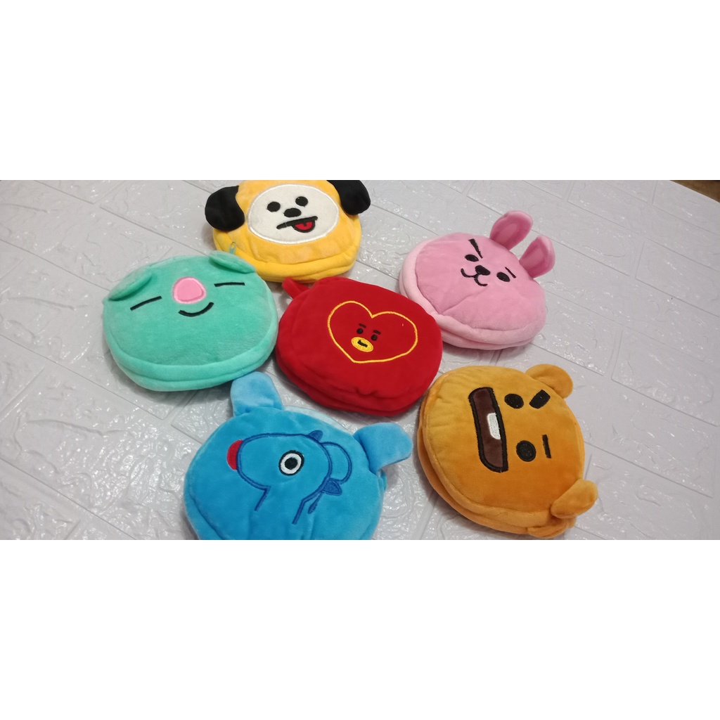 Tas Bulat BT21 Tata Chimmy Mang Cooky Shooky