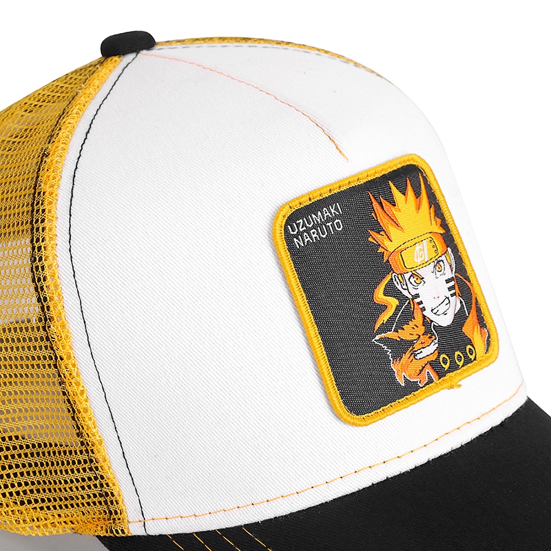 Topi Baseball Motif Anime Naruto Rick Dan Morty Bahan Mesh Untuk Musim Panas