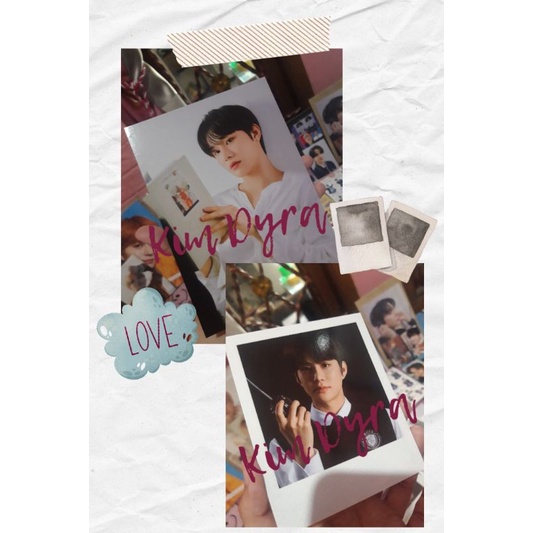 PC Jungwoo Polaroid / Jungwoo Postcard - SG 2021 NCT127