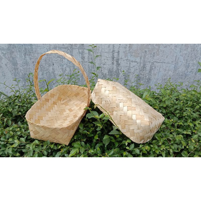 

[ Halodul ] Besek jinijng ukuran 20x10cm sudah termasuk tutup