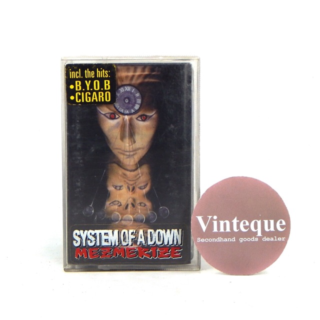 Kaset Tape Pita System of Down Mezmerize