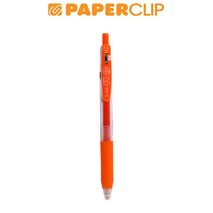 

BALLPOINT ZEBRA SARASA CLIP 05 RED-ORANGE