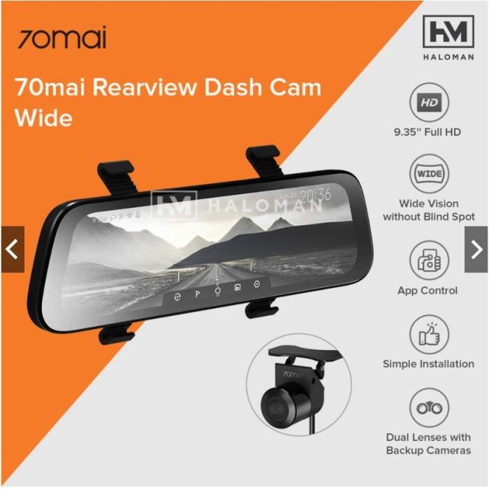 Sensor | 70Mai Dvr Mobil Rearview Dash Cam Wide + Night Vision Backup Camera Xi