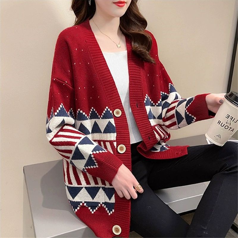 Cardigan Ashta Rajut Wanita - Outer Rajut Wanita - Cardigan Rajut Import TM (CX1308)