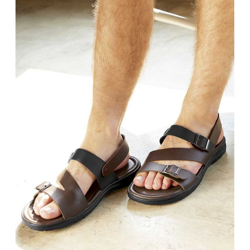 Alive sandal harlen brown size 42
