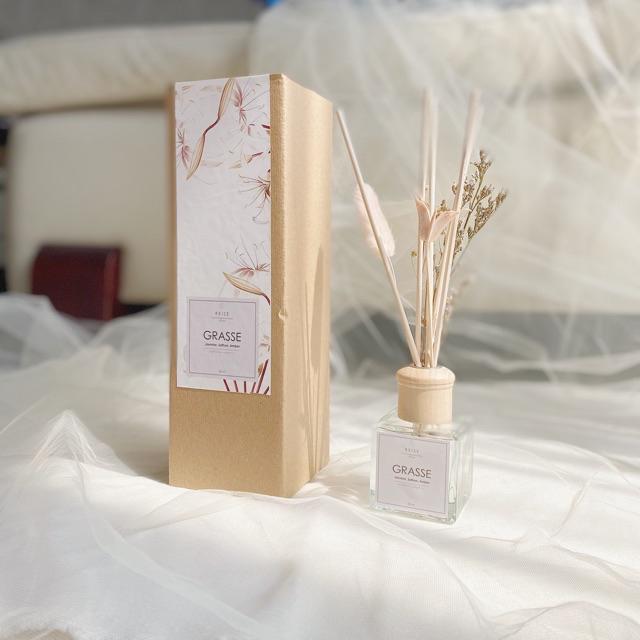 REISE - 50ml Aromatic Rattan Reed Diffuser | Pewangi Pengharum Ruangan-Grasse