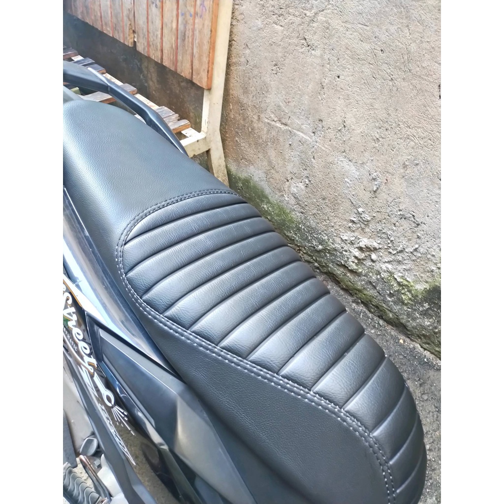 KULIT JOK MOTOR BEAT SREET CUSTOM MODEL CAFERACER