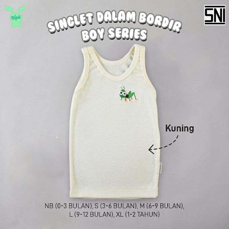 Singlet polos aruchi boy &amp; girl - singlet anak