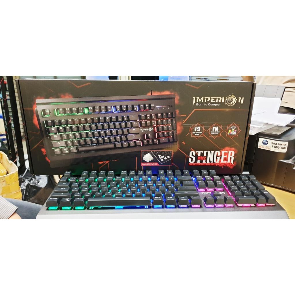 Imperion Stinger Semi Mechanical Gaming Keyboard RGB