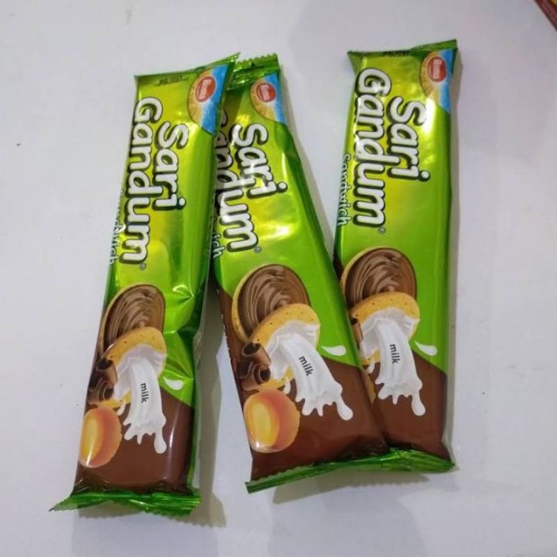 

Sari Gandum Sandwich Cokelat 38g