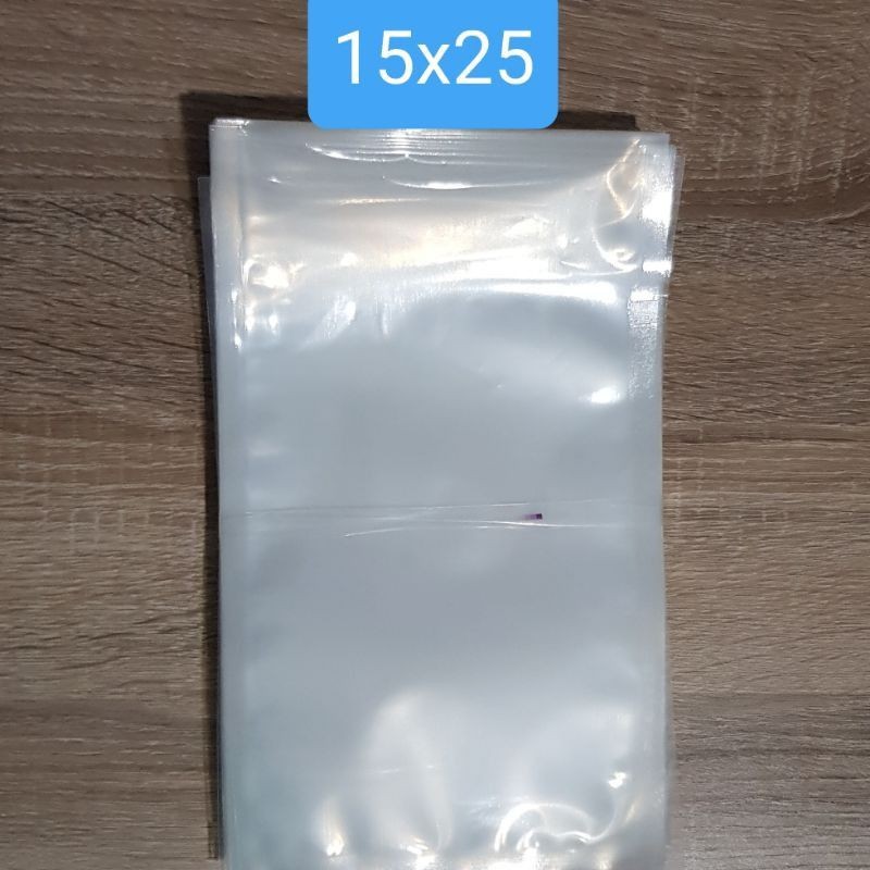 PLASTIK VACUUM 15X25 CM ISI 100 PCS/PLASTIK VACUM 15X25 CM/PLASTIK VAKUM 15X25CM