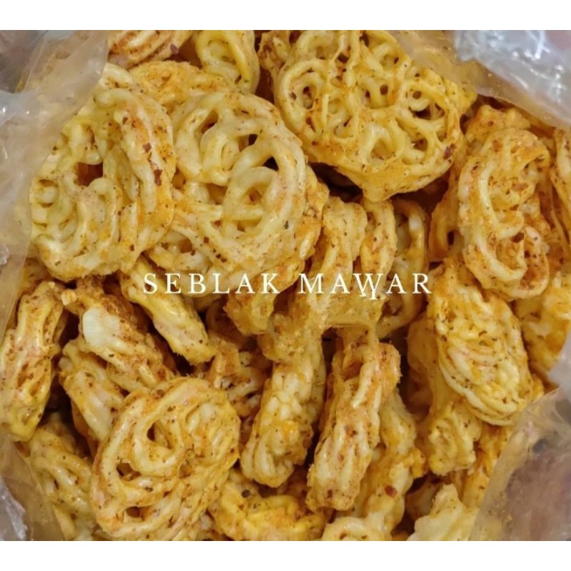 

krupuk seblak mawar