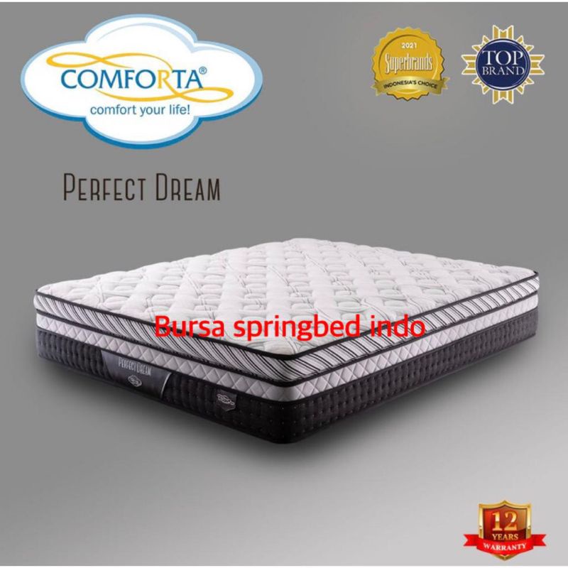 comforta perfect dream 90 x 200 kasur spring bed