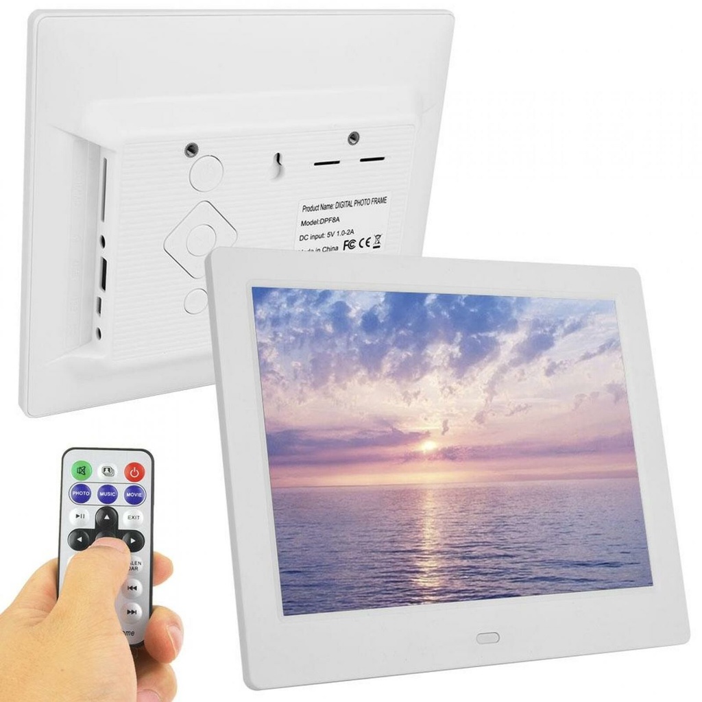 Digital Photo Frame High Definition Media Frame 10&quot; - Foto frame - Digital foto frame
