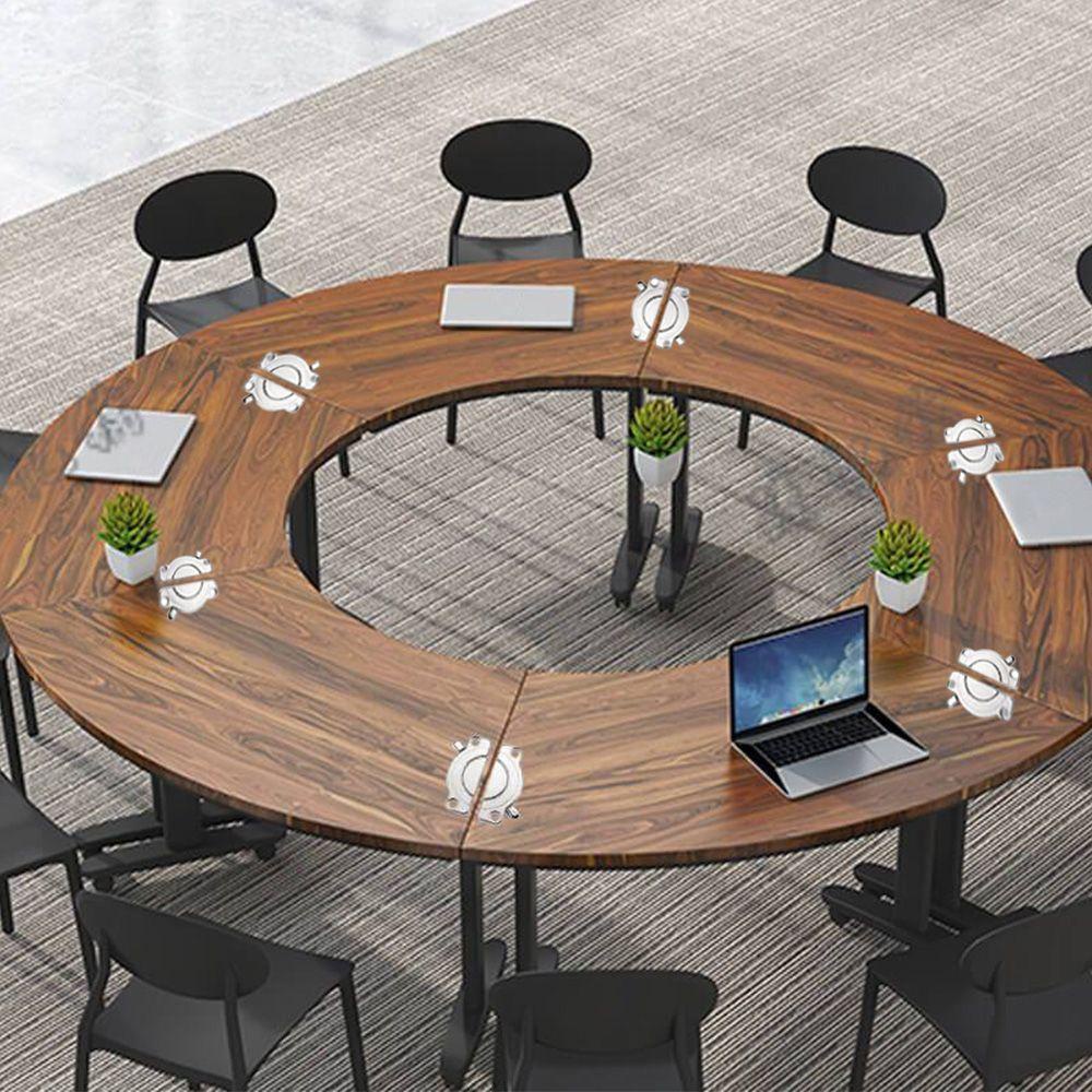 Suyo Engsel Furniture Zinc alloy Kombinasi Desktop Konferensi Meja Meja Table Top Connector