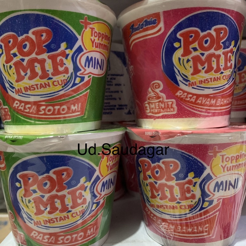 

Pop Mie Mini Mi Instan Cup