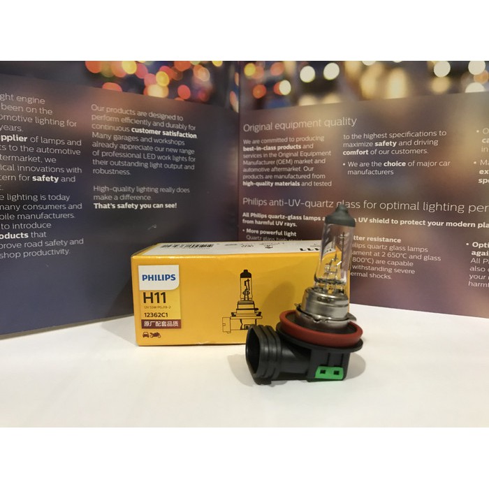 asm-285 Bohlam Fog Lamp Lampu Kabut Phillips H11