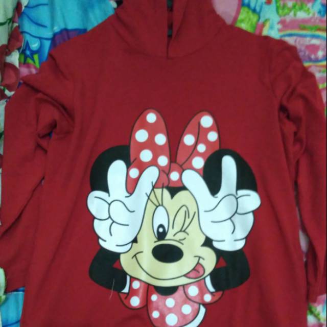 Tunik minnie hoodie