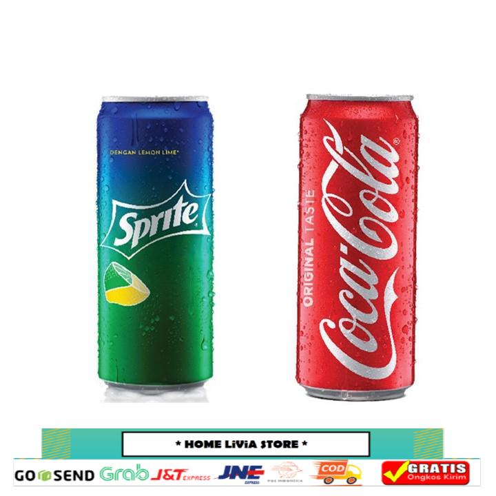 

Sprite Slim Can 250 mL + Coca-Cola Slim Can 250 mL